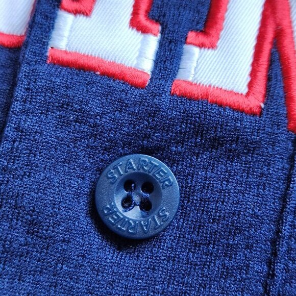 Vintage MLB Starter St Louis Cardinals Starter Navy Blue Baseball Jersey Size L - Picture 7 of 13